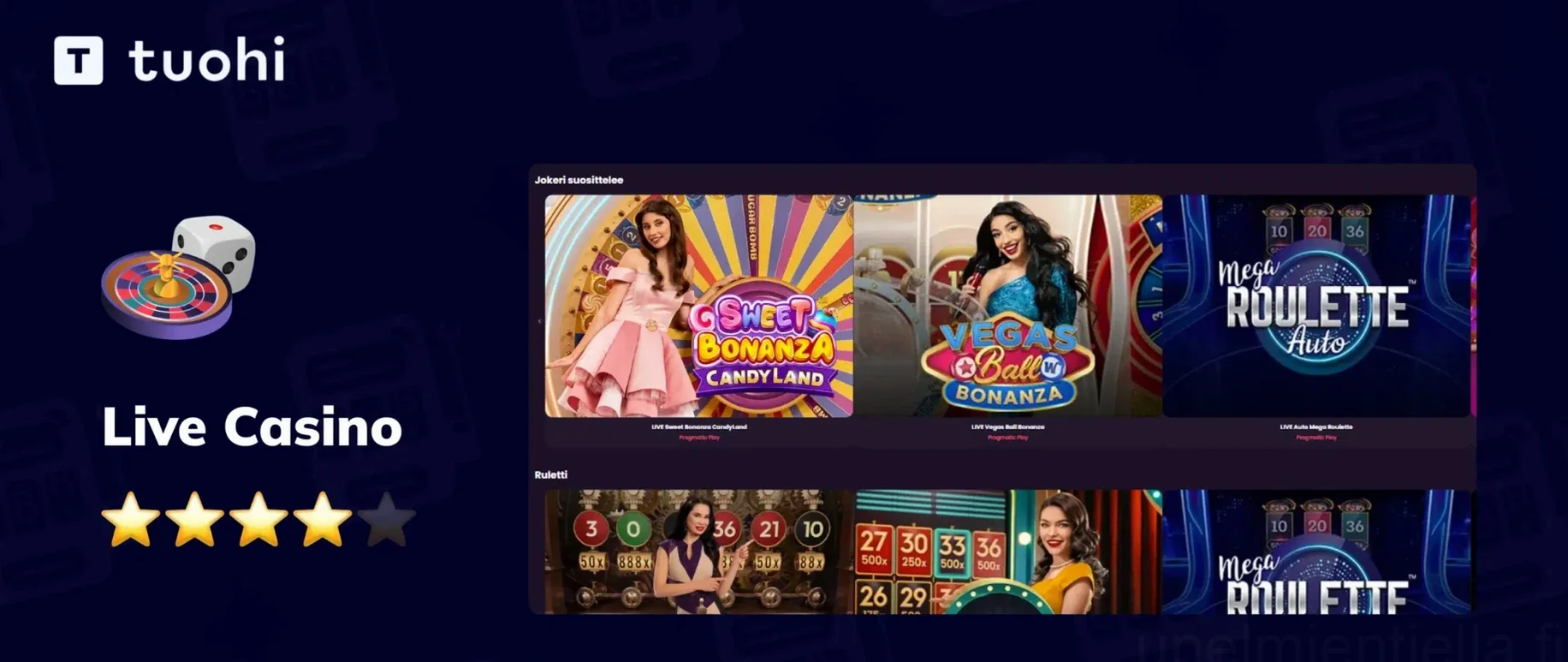 Tuohi Casino Pelikokemus